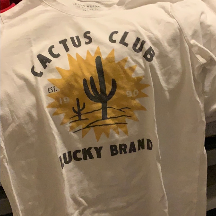 Lucky Brand Cactus Club TShirt